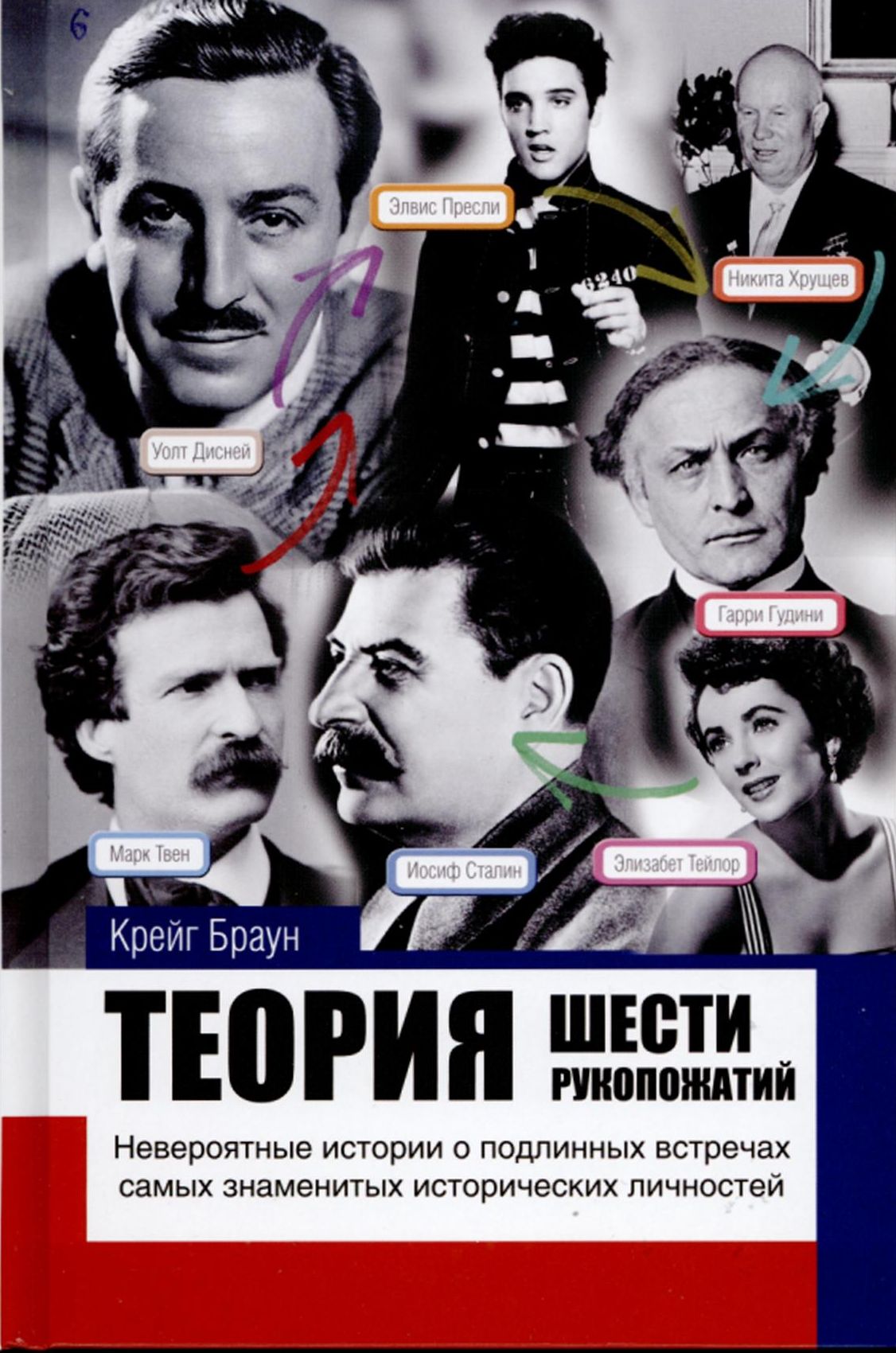 Браун, К. Теория шести рукопожатий : [12+] / Крэйг Браун ; пер. с англ. Т. Шуликовой. – Москва : Издательство АСТ, 2017. – 368 с. – (Истории и тайны).