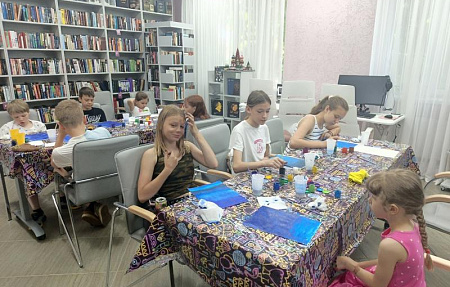 Мастер-класс «Рисуем лето»